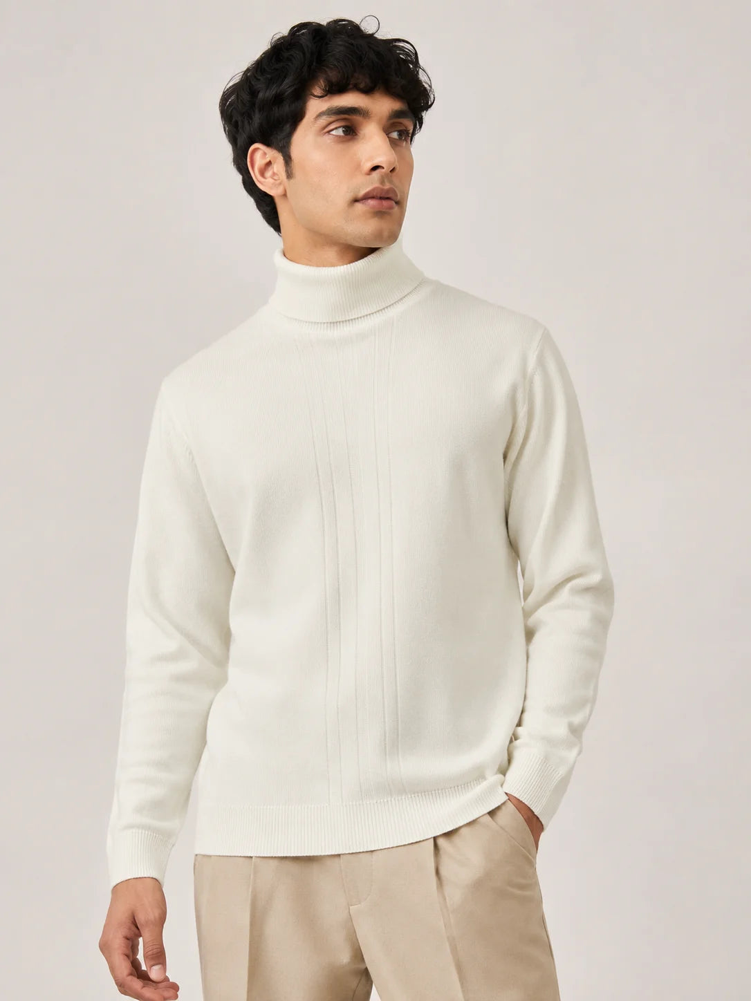 Men's Woolen High neck Sweater