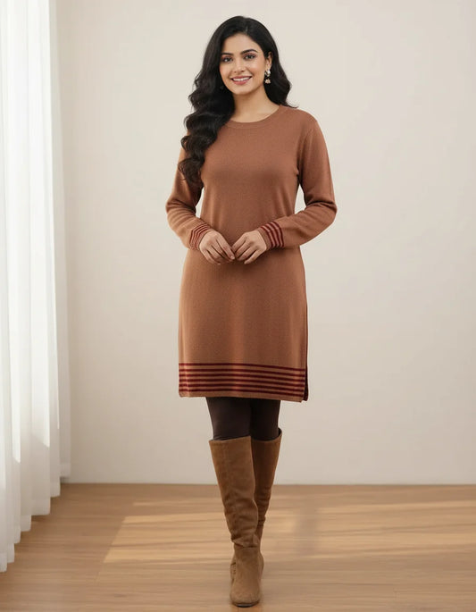 Premium Hosiery Knitted Woolen Kurti