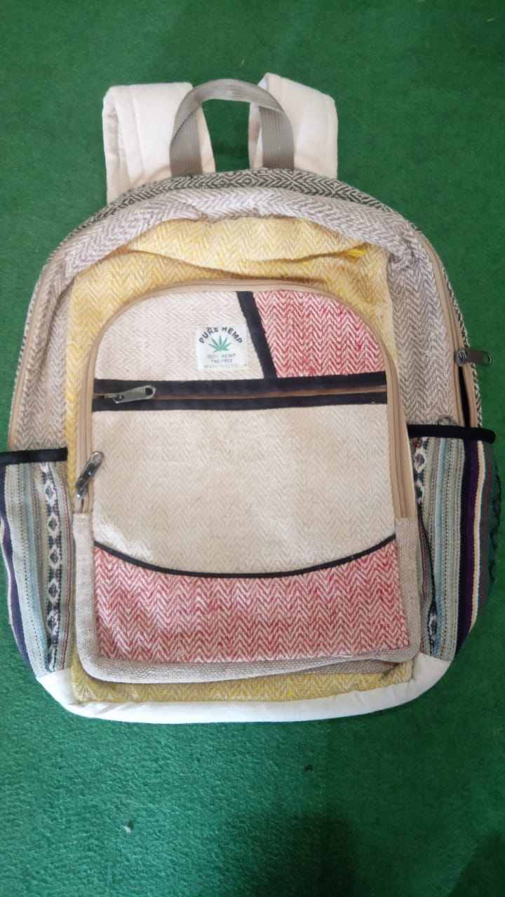 Organic Hemp Backpack for Everyday Use