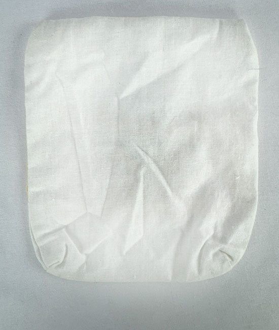 Eco Friendly Cotton Pouch with Zipper Closure