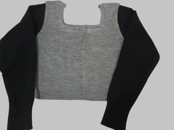 Woolen Full Sleeve Short Top