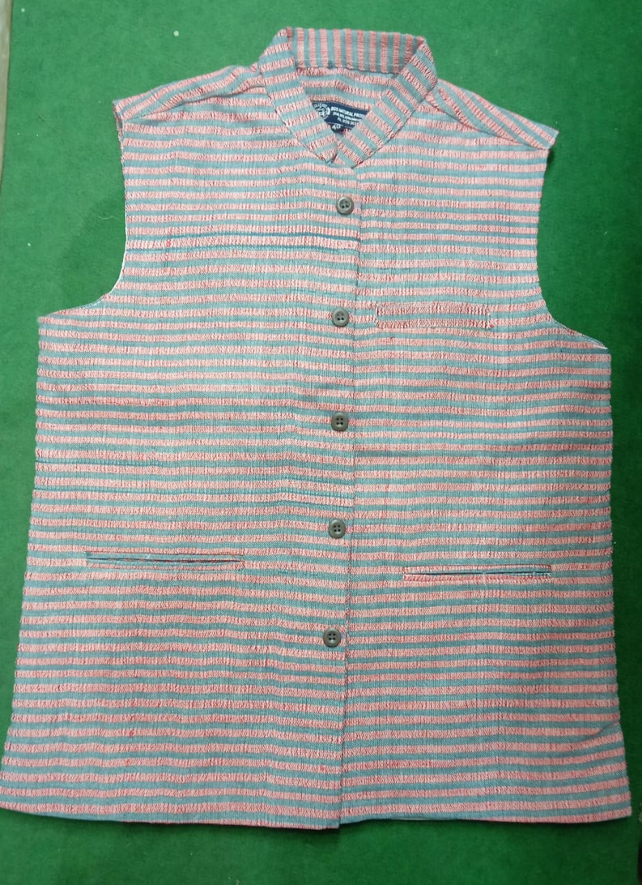 Woolenize Jute Vest Coat