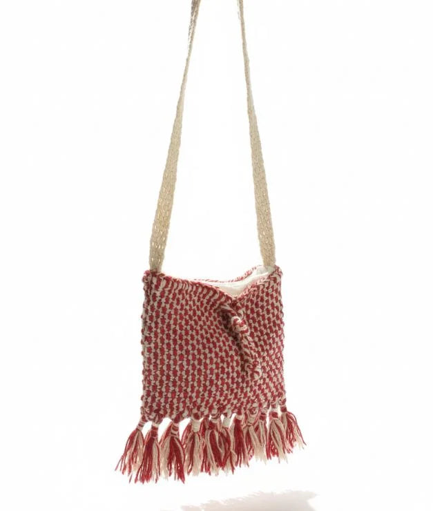 Woolen Knotting Sling Bag