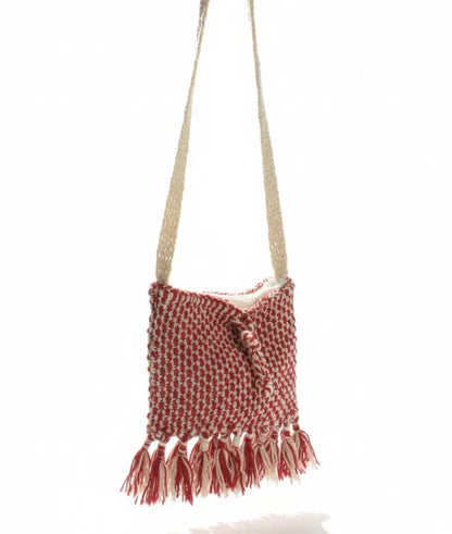 Woolen Knotting Sling Bag