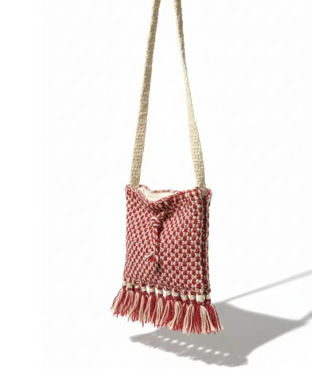 Woolen Knotting Sling Bag
