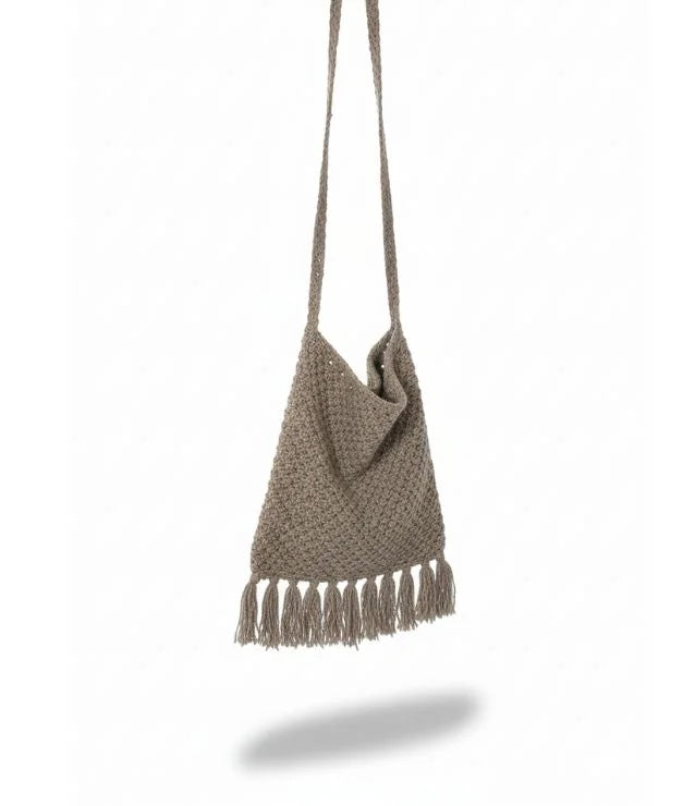 Woolen Knotting Sling Bag