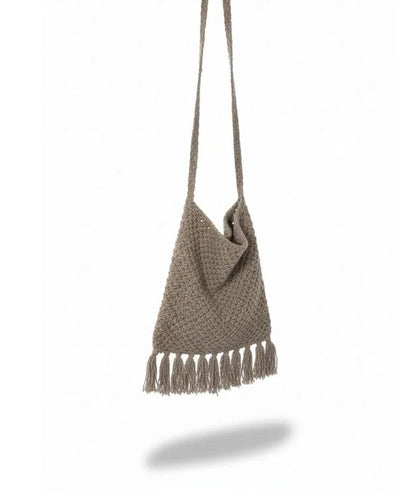Woolen Knotting Sling Bag