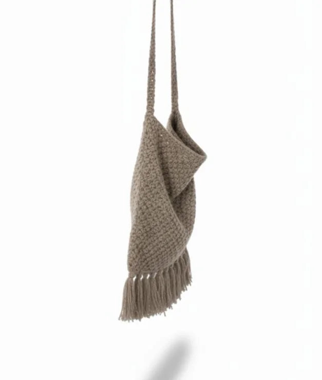 Woolen Knotting Sling Bag