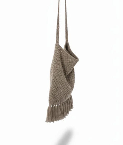 Woolen Knotting Sling Bag