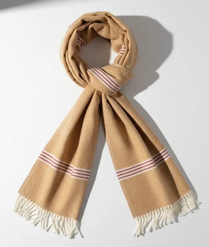 Daffodil Stole with Double Line Border