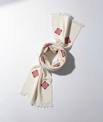 Daffodil Stole with Aipan Print