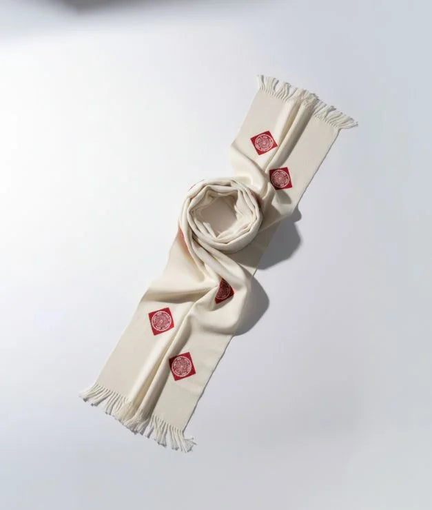 Daffodil Stole with Aipan Print