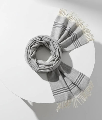 Daffodil Stole with Double Line Border