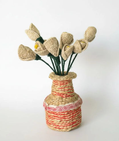 Jute Flower Pot