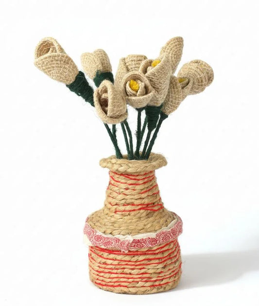 Jute Flower Pot