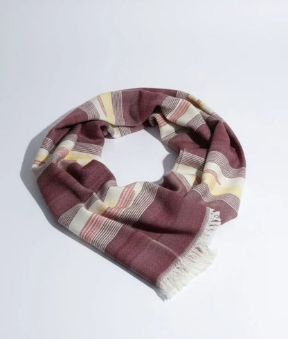 Daffodil Stole with lining pattern