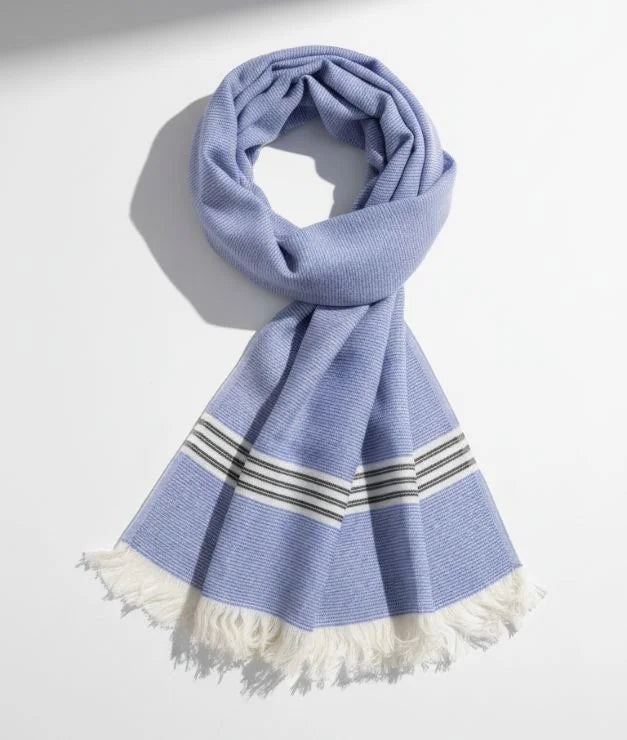 Daffodil Stole with Double Line Border