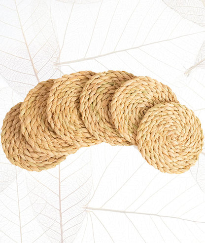 Hand-Braided Jute Tea Cup Coaster