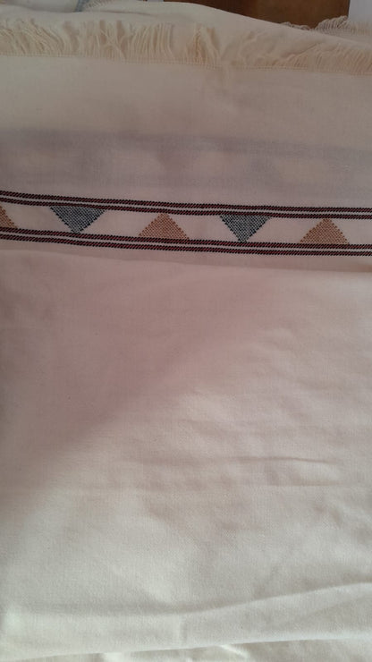 Daffodil Stole with Duet Design Border