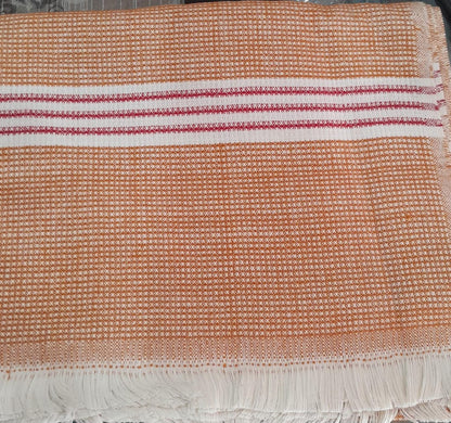 Daffodil Stole with Double Line Border