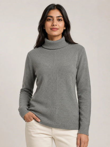 Women's Woolen High neck Sweater