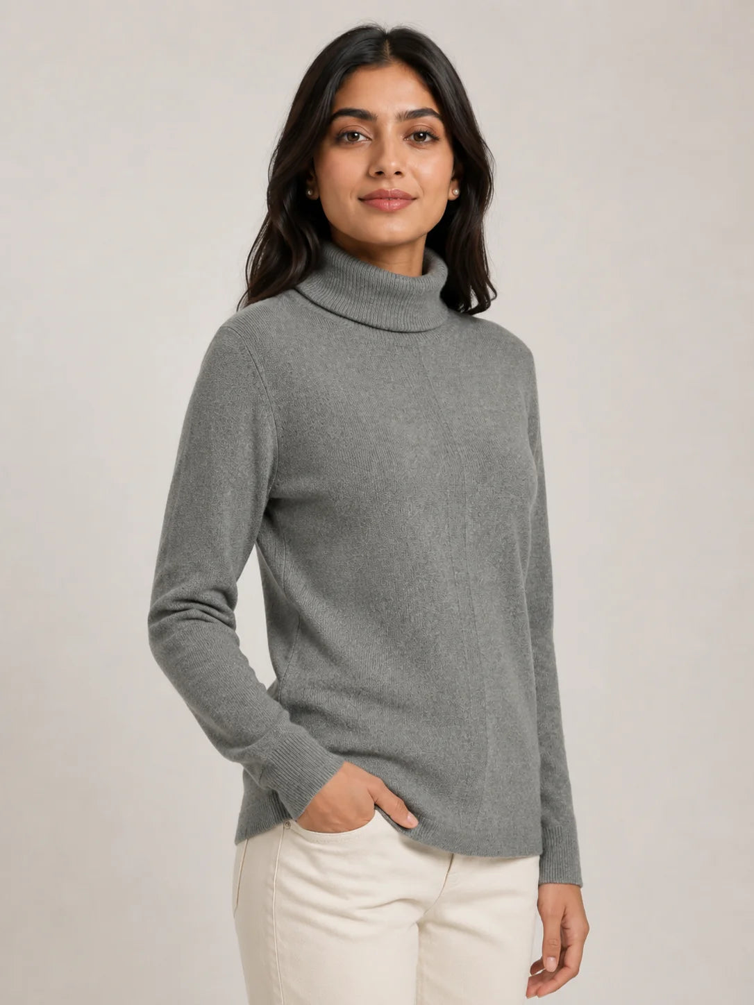 Women's Woolen High neck Sweater