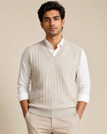 Harshil half sweater for men
