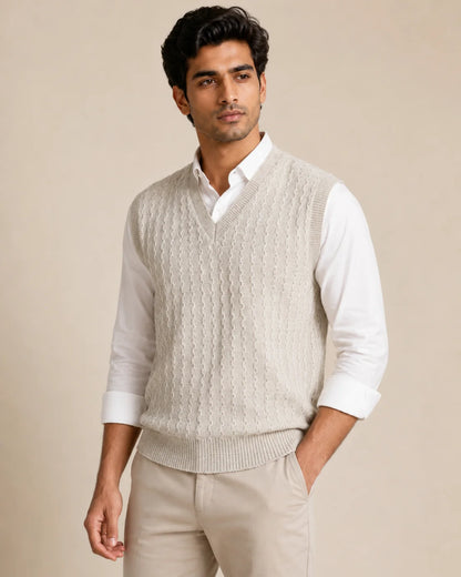 Harshil half sweater for men