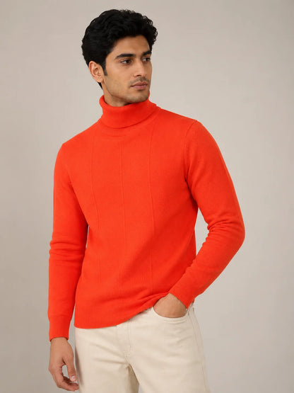 Men's Woolen High neck Sweater