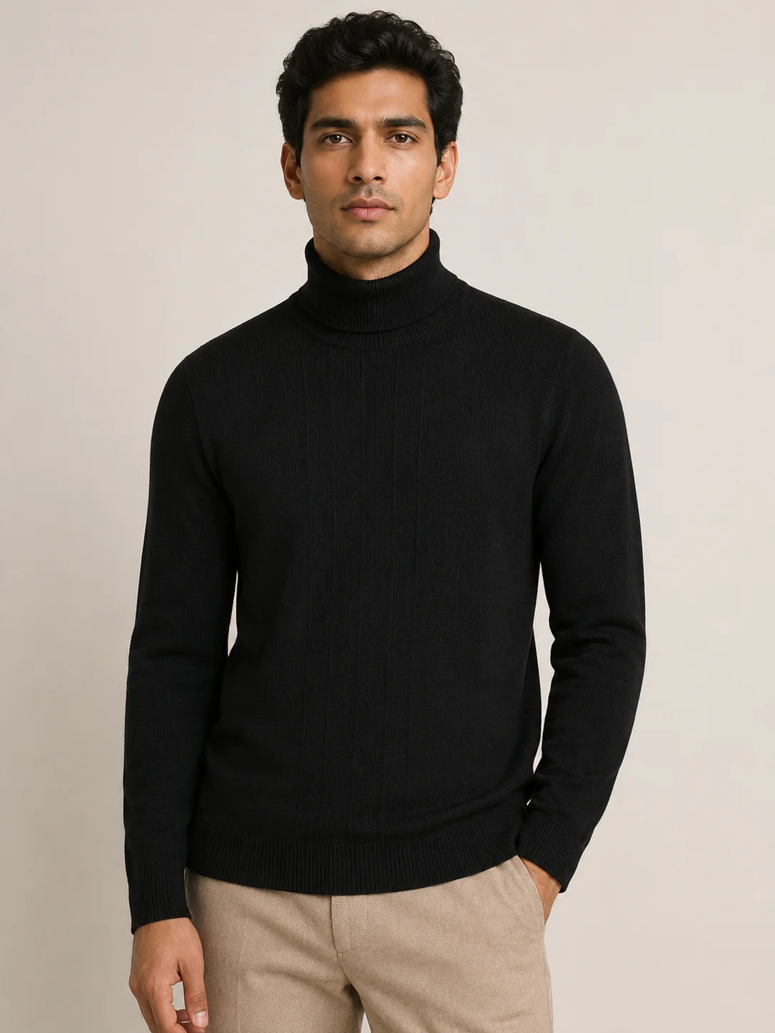 Men's Woolen High neck Sweater