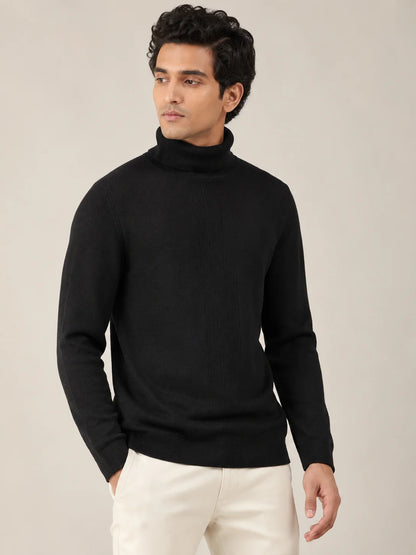 Men's Woolen High neck Sweater