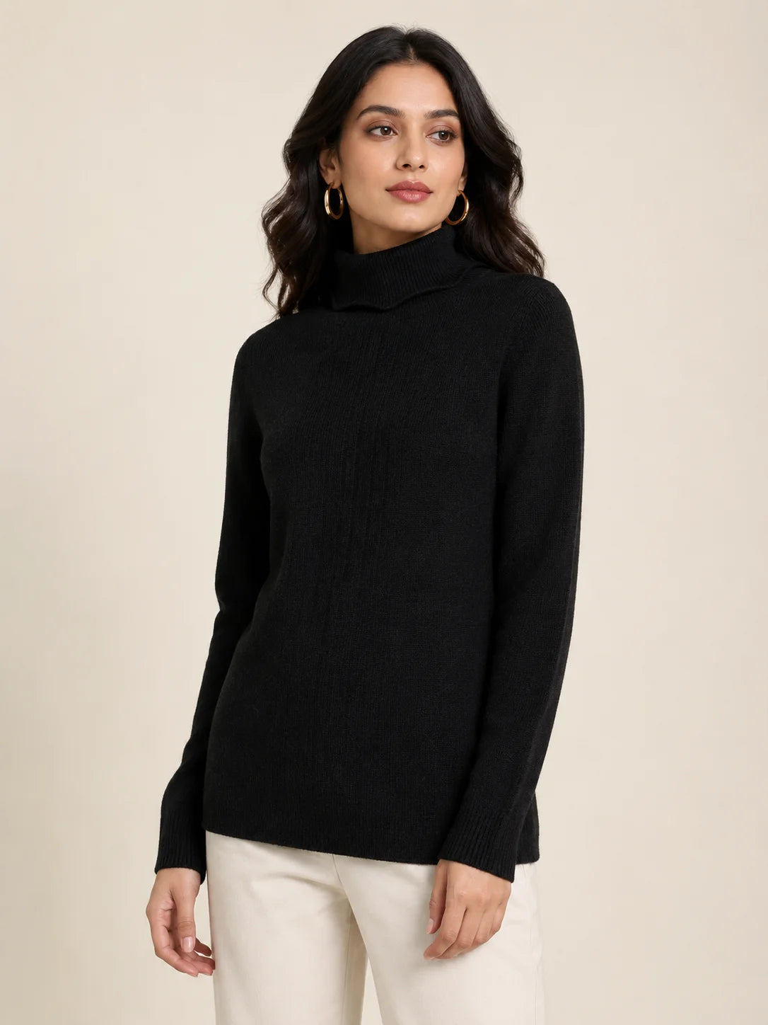 Women's Woolen High neck Sweater