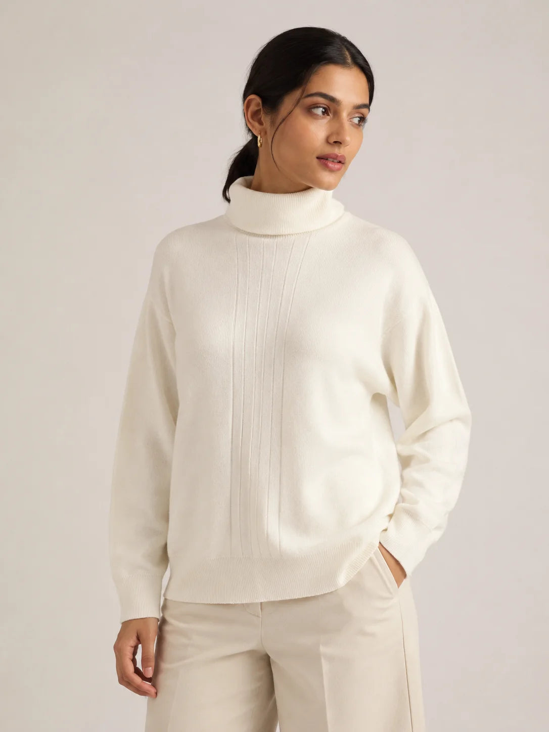 Women's Woolen High neck Sweater