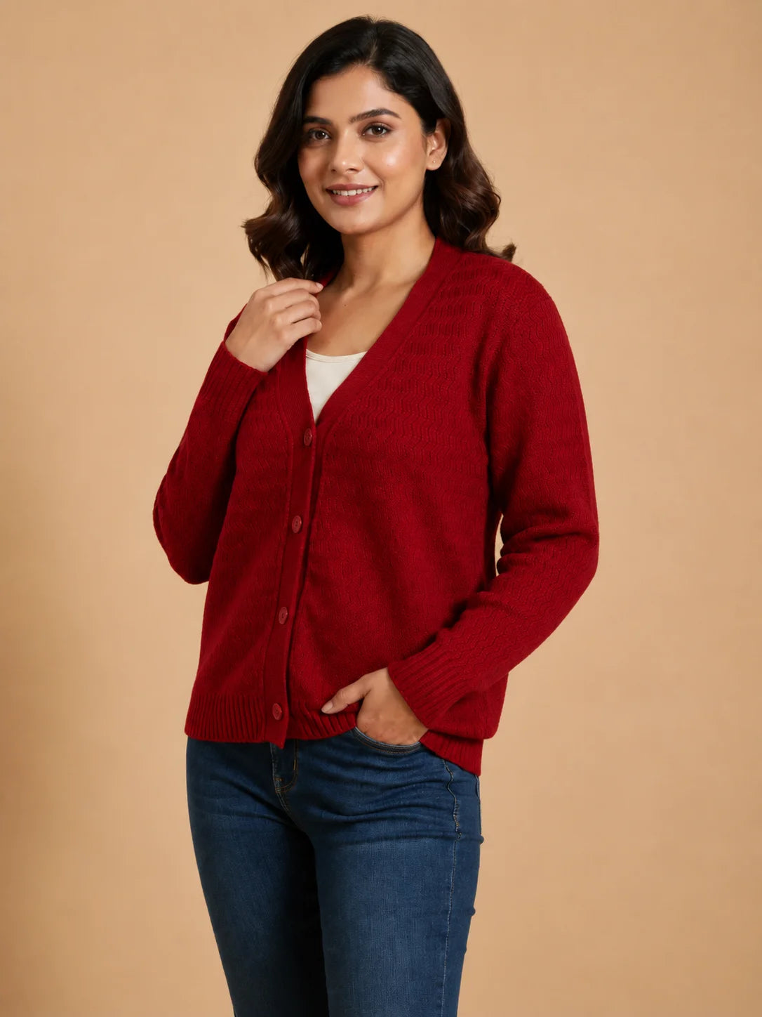 Traditional Hosiery Knitted Woolen Blouse