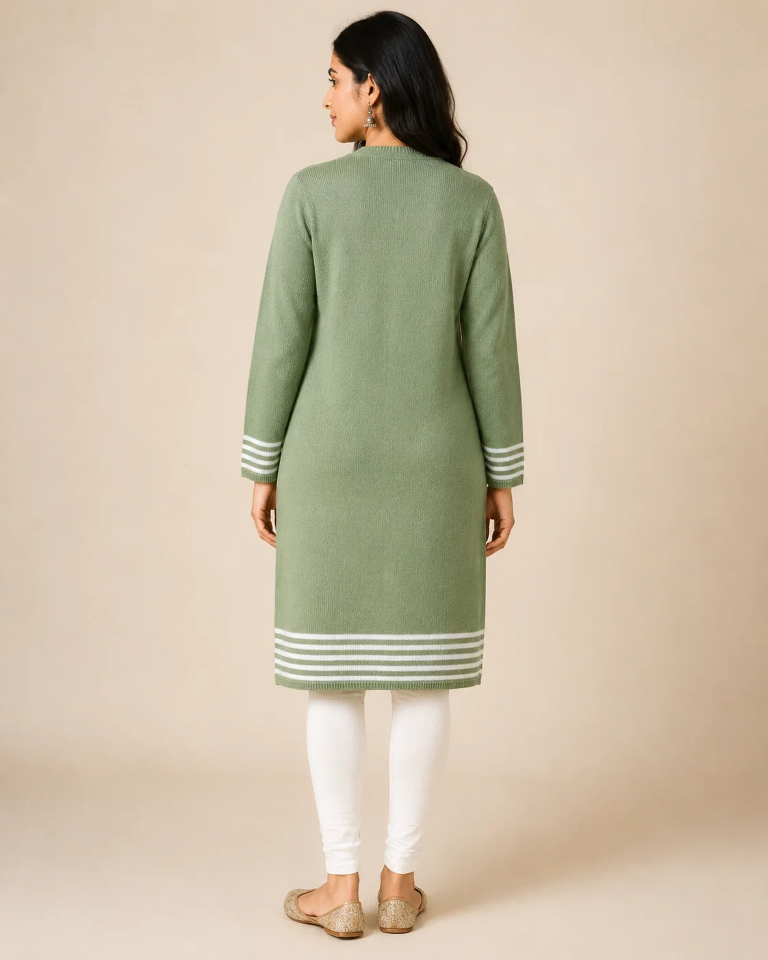 Premium Hosiery Knitted Woolen Kurti