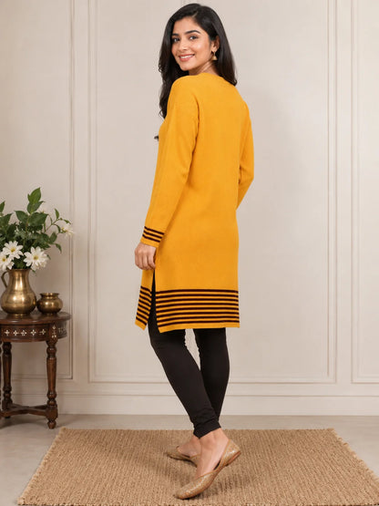 Premium Hosiery Knitted Woolen Kurti