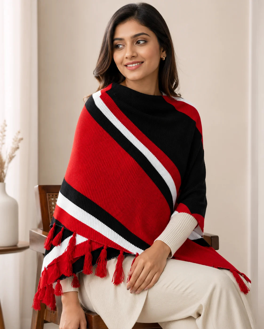 Classic Hosiery Knitted Daffodil Stole