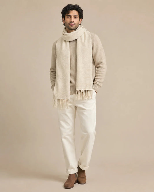 Classic Hosiery Knitted Himalayan Wool Muffler