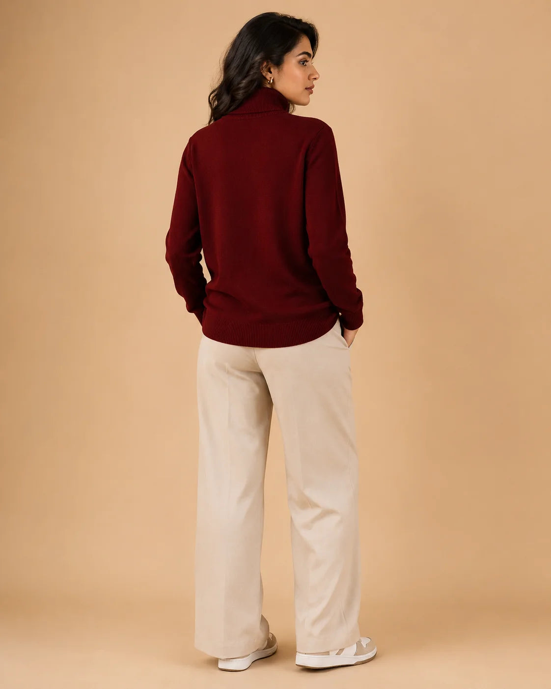 Woolen High neck Sweater | Unisex
