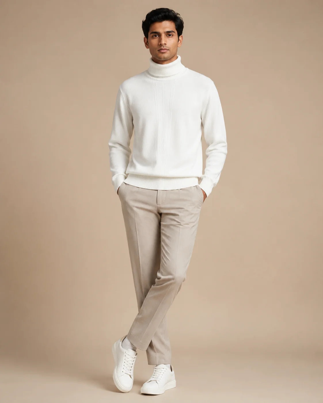 Woolen High neck Sweater | Unisex