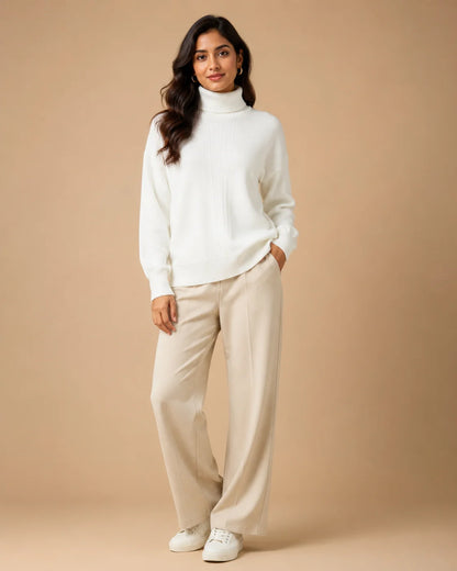 Woolen High neck Sweater | Unisex