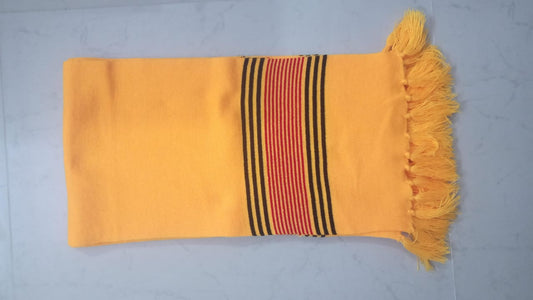 Hosiery Knitted Daffodil Muffler with Duet Design