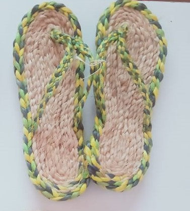 Jute Braided Strap Slipper