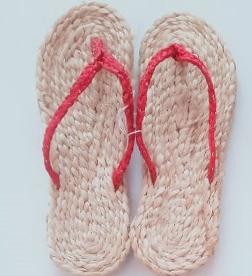 Jute Braided Strap Slipper