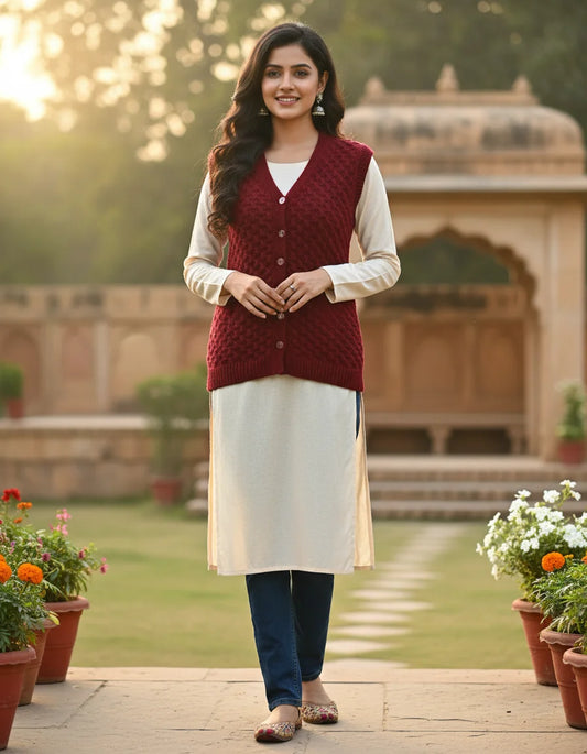 Classic Hosiery Knitted Half Sleeve Cardigans
