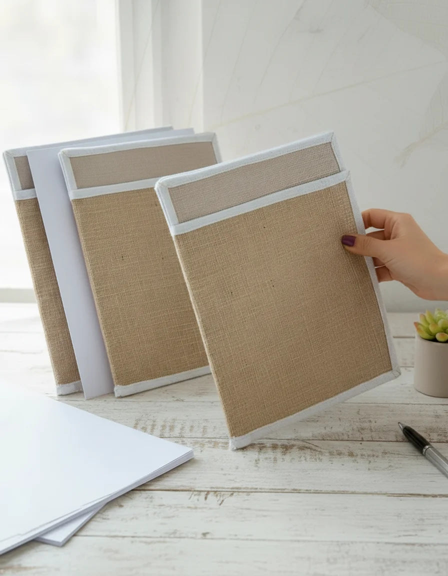 Jute Paper Folder