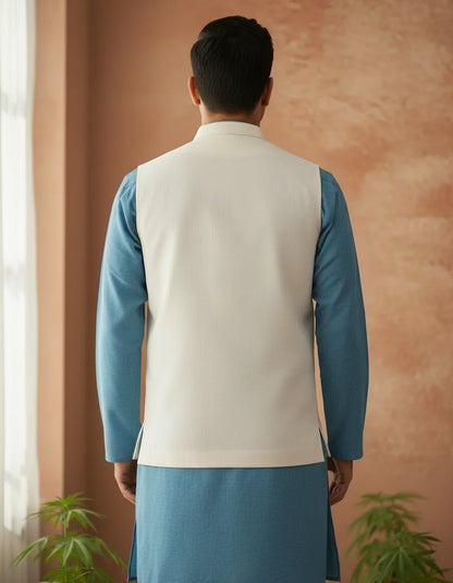 Fine Hemp Vest Coat