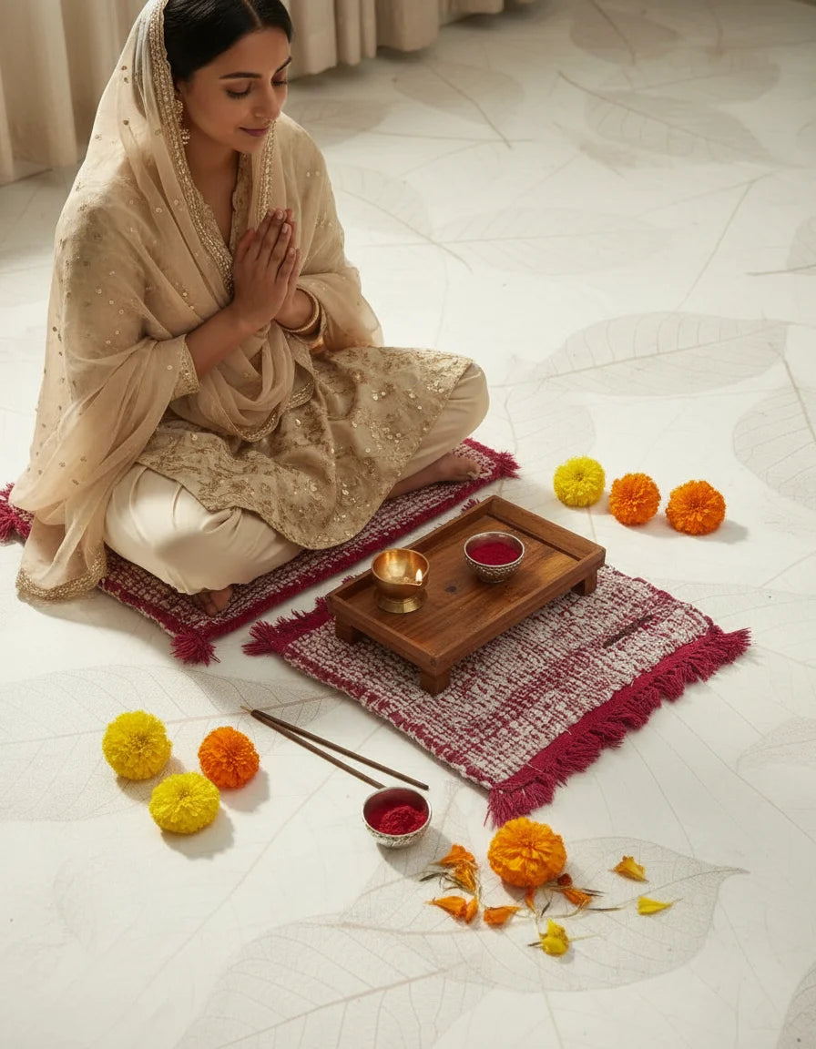Woolen Pooja Aasan