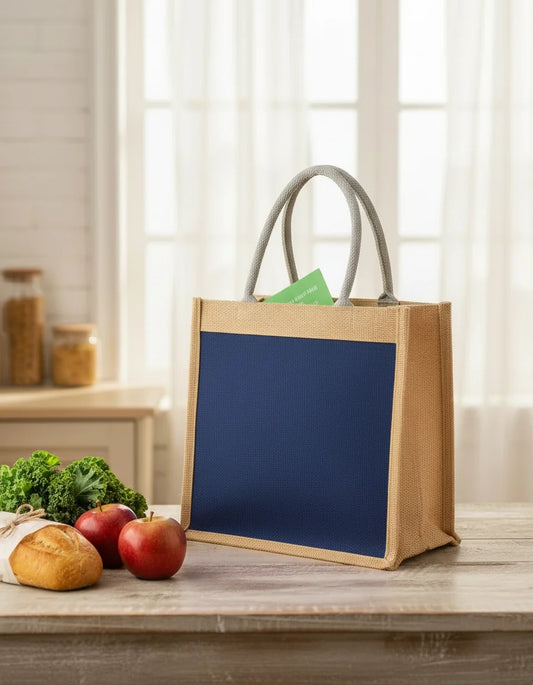 Handcrafted Jute Carry Bag for Daily Use