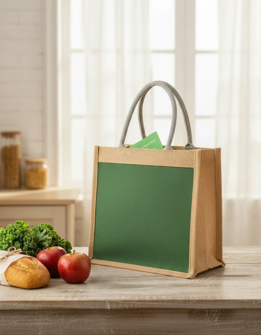 Handcrafted Jute Carry Bag for Daily Use